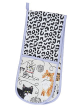 Load image into Gallery viewer, Ulster Weavers Feline Friends Double Oven Glove
