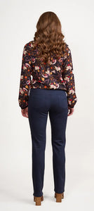 Vassalli Slim Leg Knit Jean - Carbon