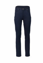 Load image into Gallery viewer, Vassalli Slim Leg Knit Jean - Carbon
