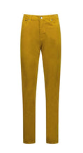 Load image into Gallery viewer, Vassalli Narrow Leg Pinwale Cord Pant - Mustard
