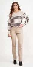 Load image into Gallery viewer, Vassalli Slim Leg Jean - Oat Denim
