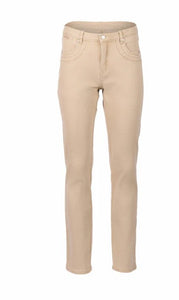 Vassalli Slim Leg Jean - Oat Denim