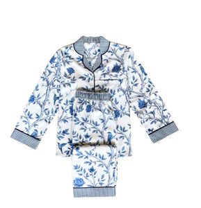Versailles Blue Chinoiserie Pyjama Set