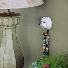 Load image into Gallery viewer, Hand Carved Wall Hook - Poodle
