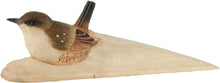 Load image into Gallery viewer, Hand Carved Timber Doorstop - Wren
