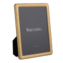 Load image into Gallery viewer, Whitehill Art Deco Brushed Gold Photo Frame 13cm x 18cm
