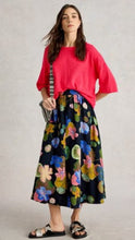 Load image into Gallery viewer, White Stuff Kate Linen Blend Tee - Bright Pink
