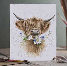 Load image into Gallery viewer, Wrendale Greeting Card - Daisy Coo
