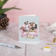 Load image into Gallery viewer, Wrendale Mini Card - Movie Night
