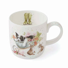 Load image into Gallery viewer, Royal Worcester Wrendale Mug - Sleeping on the Job
