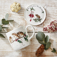 Load image into Gallery viewer, Royal Worcester Wrendale Mug &amp; Coaster Set - Winter Mice
