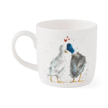 Load image into Gallery viewer, Royal Worcester Wrendale Fine Bone China Mug - Duck Love
