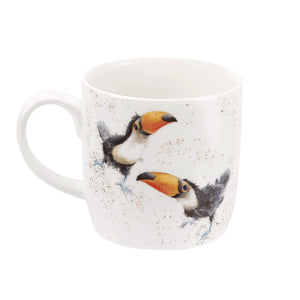 Royal Worcester Wrendale Fine Bone China Mug - Toucan