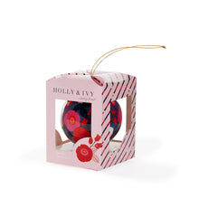 Load image into Gallery viewer, Artist Bauble 7.5cm - Poppies
