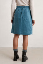 Load image into Gallery viewer, Seasalt Cornwall May&#39;s Rock Corduroy Skirt - Starling
