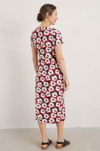 Seasalt Cornwall Seed Packet S/S Dress - Poppy Field Jam