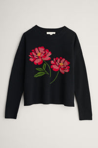 Seasalt Cornwall Derowen Jumper - Paper Rose Onyx