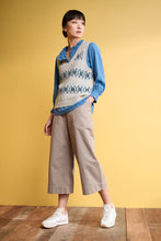 Load image into Gallery viewer, Seasalt Cornwall Partridge Vest - Porcelain Aran Cornflower
