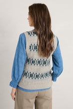 Load image into Gallery viewer, Seasalt Cornwall Partridge Vest - Porcelain Aran Cornflower
