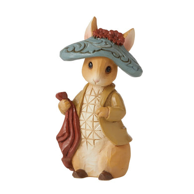 9cm high Beatrix Potter Figurine of Benjamin Bunny in his adorable hat.