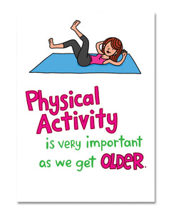 Birthday Card - Physical Activity