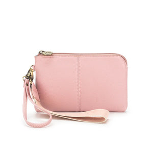 Black Caviar Lylah Vegan Leather Pouch - Soft Pink