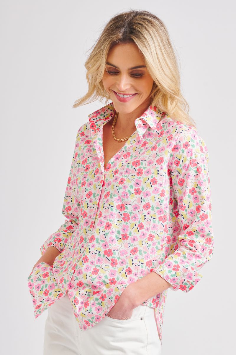 Shirty Classic Cotton Shirt - Spring Floral