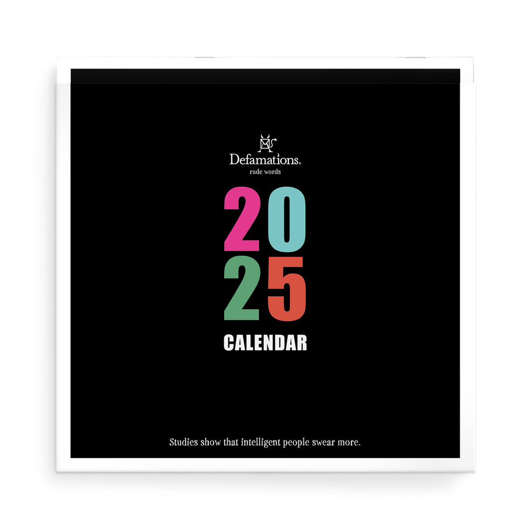 Defamations Calendar 2025