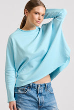 Load image into Gallery viewer, Est1971 Raw L/S Cotton Sweatshirt - Sky Blue
