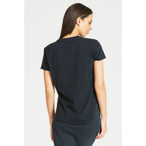 Est1971 Raw Organic Cotton T Shirt - Faded Black