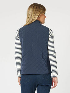 Gordon Smith Brighton Puffer Vest - Navy