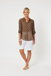 Gordon Smith French Vanilla Spot Shirt - Koko