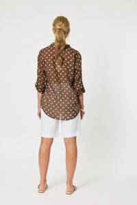 Gordon Smith French Vanilla Spot Shirt - Koko