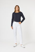 Load image into Gallery viewer, Gordon Smith Marvel High Rise Stretch Jean - White
