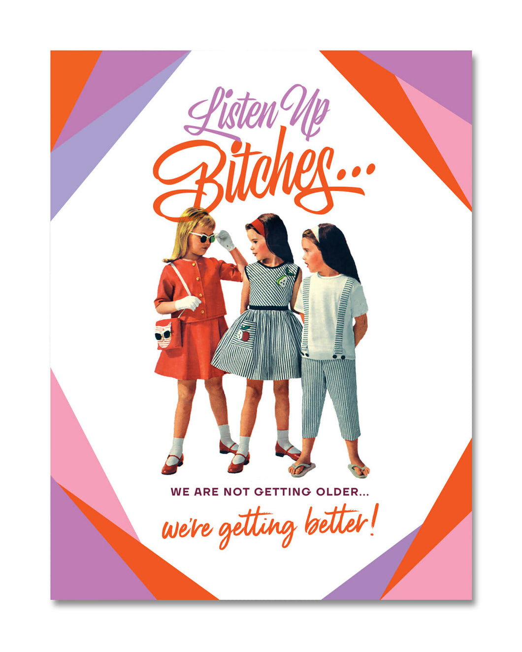 Greeting Card - Listen Up