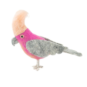 Handmade Felted Galah