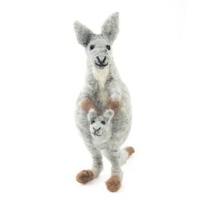 Handmade Felted Kangaroo