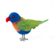 Load image into Gallery viewer, Handmade Felted Lorrikeet
