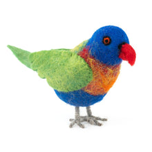 Load image into Gallery viewer, Handmade Felted Lorrikeet
