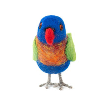 Load image into Gallery viewer, Handmade Felted Lorrikeet
