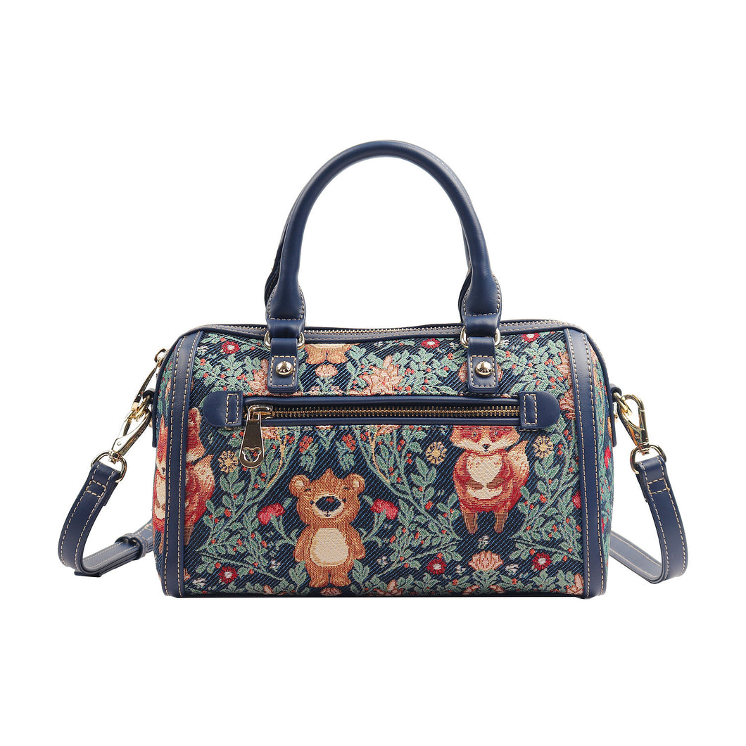 Henney Bear Top Handle/Shoulder Dr Bag - Bear & Fox