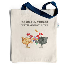 Load image into Gallery viewer, Twigseeds Organic Cotton Tote Bag - Do Small Things with Great Love
