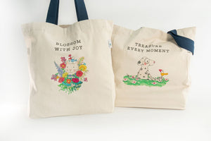 Twigseeds Organic Cotton Tote Bag - Treasure Every Moment