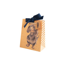 Load image into Gallery viewer, Wrendale Small Gift Bag - Little Sausage Dachshund
