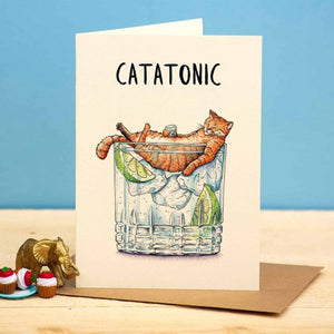 Greeting Card - Catatonic