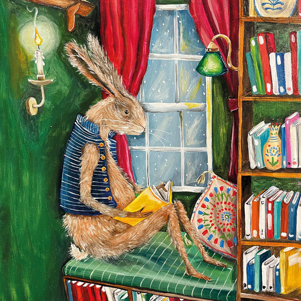 Greeting Card - Reading Nook