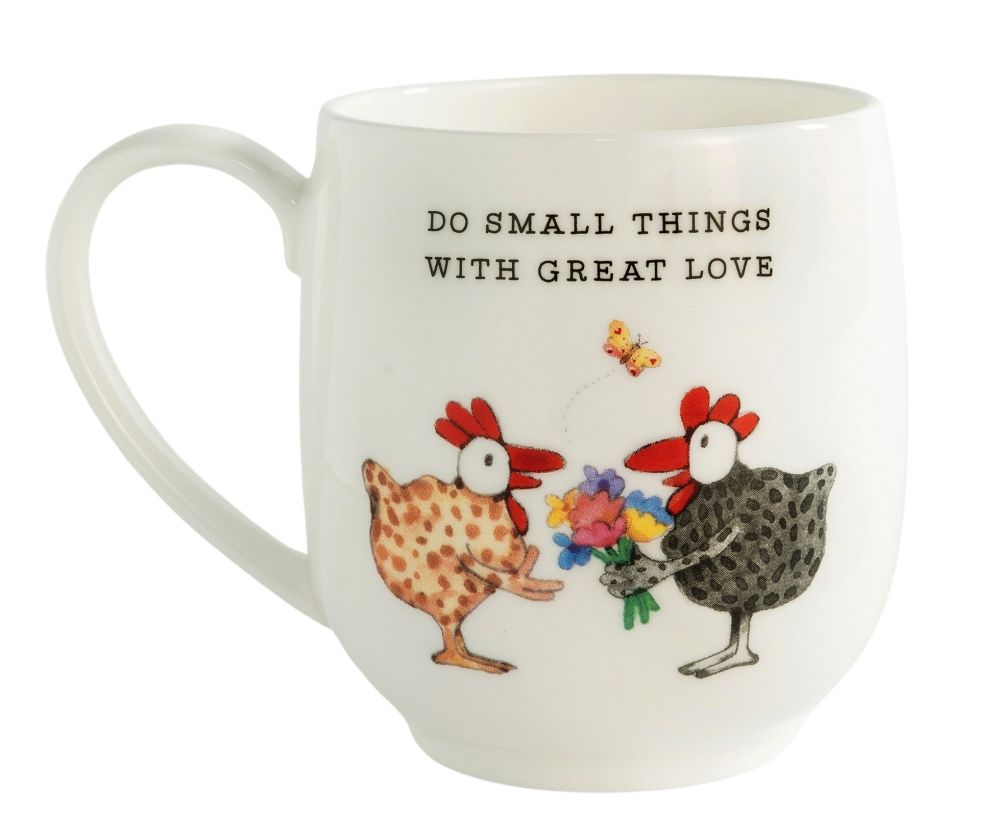 Twigseeds Fine Bone China Cup - Do Small Things with Great Love