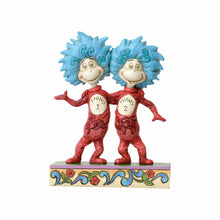 Load image into Gallery viewer, Jim Shore Dr Seuss Cat in The Hat - Thing 1 &amp; Thing 2 Figurine

