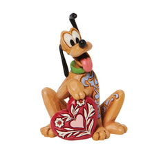 Load image into Gallery viewer, Jim Shore Disney Traditions Mini Pluto holding Heart
