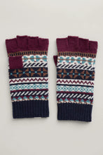 Load image into Gallery viewer, Seasalt Cornwall Mabyn Fingerless Gloves - Float Maritime Teak
